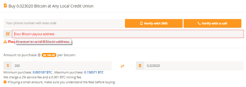 Bitquick verifying